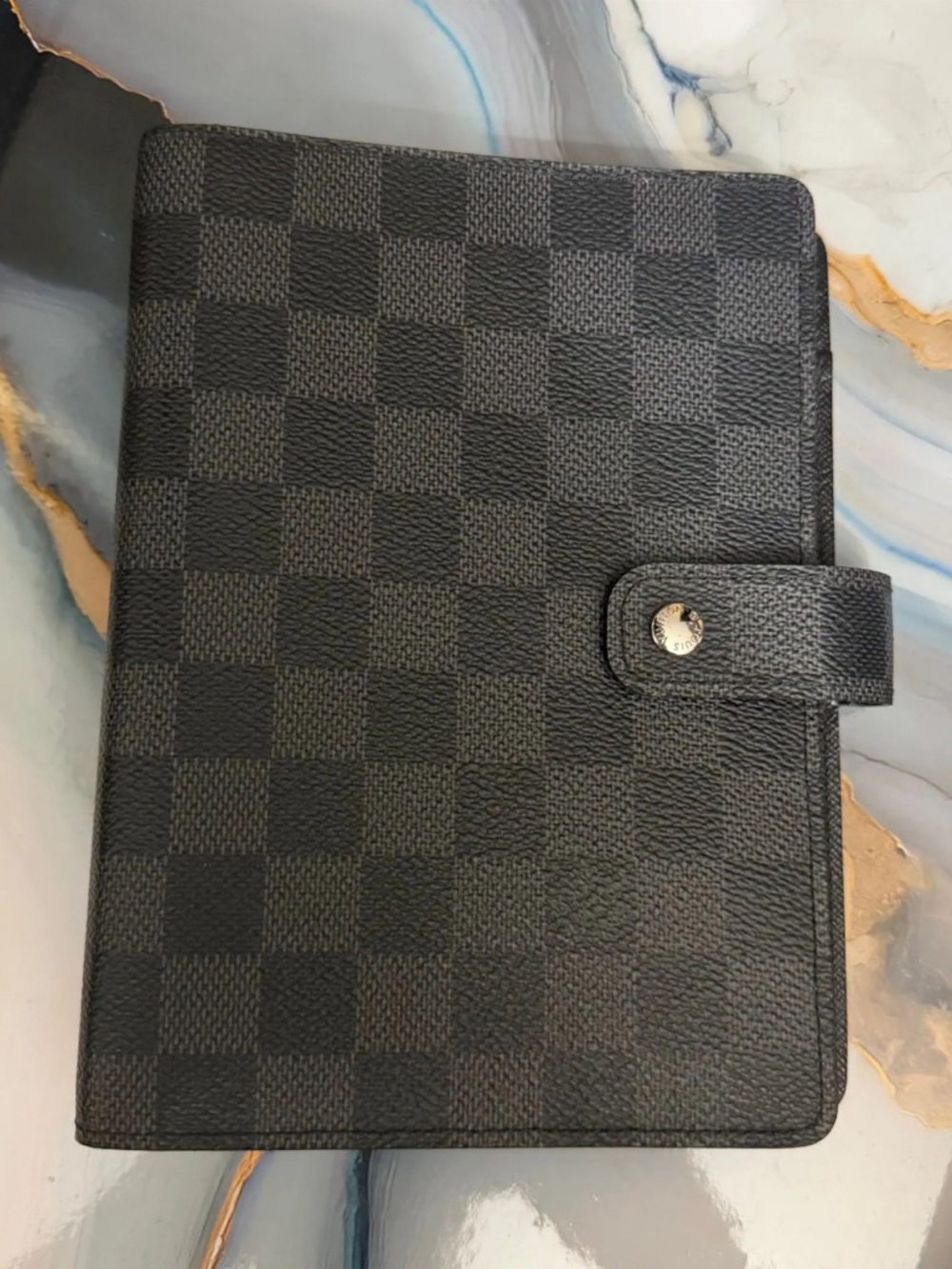 Louis Vuitton Graphite Agenda MM